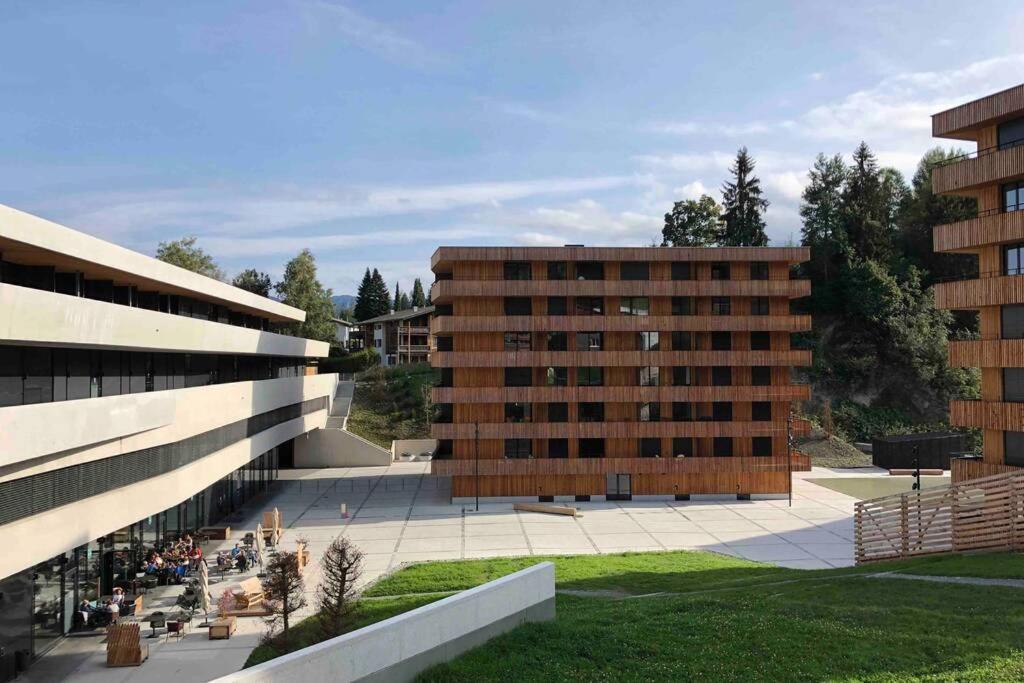 Beautiful Sunny New 1 Bed Apt Flims Exteriör bild