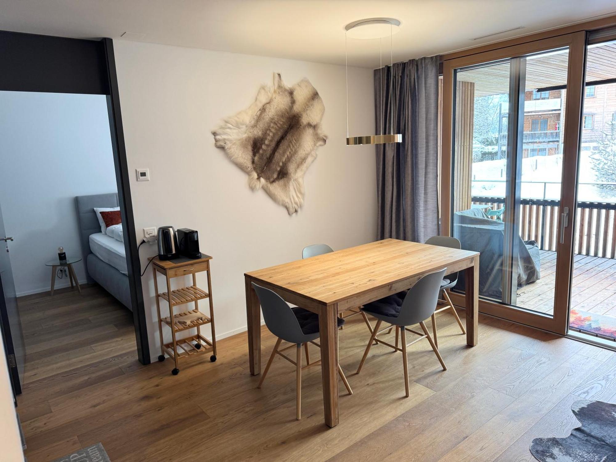 Beautiful Sunny New 1 Bed Apt Flims Exteriör bild