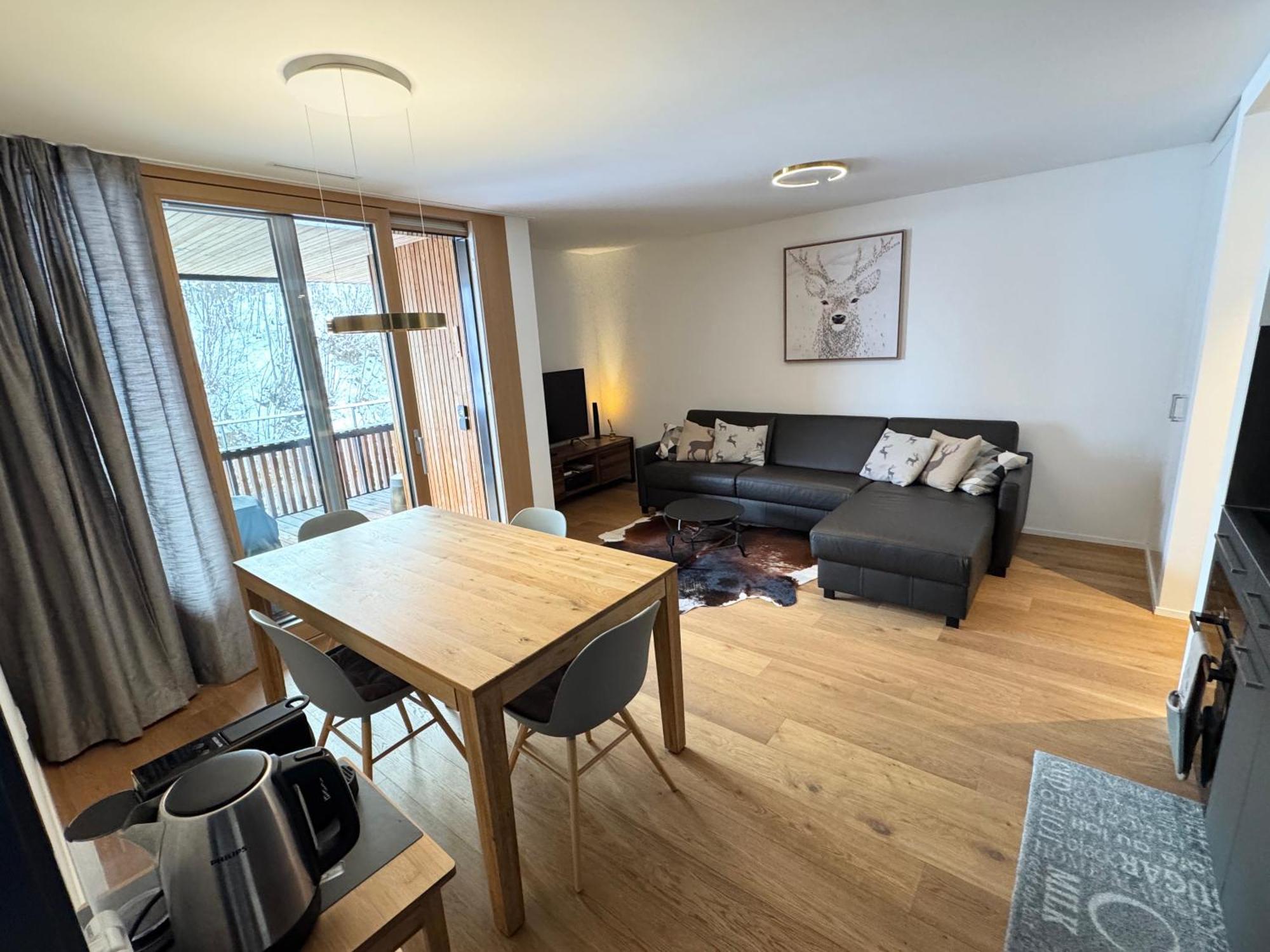 Beautiful Sunny New 1 Bed Apt Flims Exteriör bild